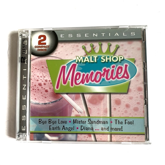 Malt Shop Memories CD Set - Pink and Green - Picture 1 of 4